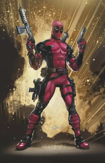 Wade Wilson: Deadpool #1H - Clayton Crain Incentive Virgin Variant (1:50)