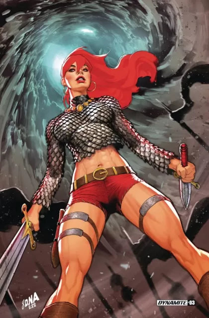Immortal Red Sonja #3W - David Nakayama Exclusive Metal Virgin Variant