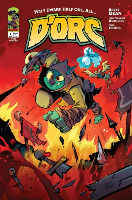 D'Orc #1T - 3rd Printing Brett Bean