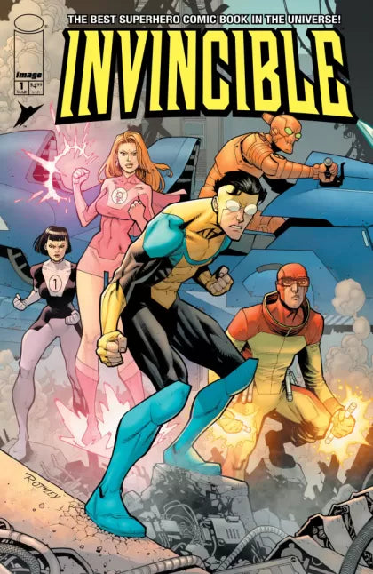 Invincible #1AM - Ryan Ottley Facsimile 2026 Foil Variant
