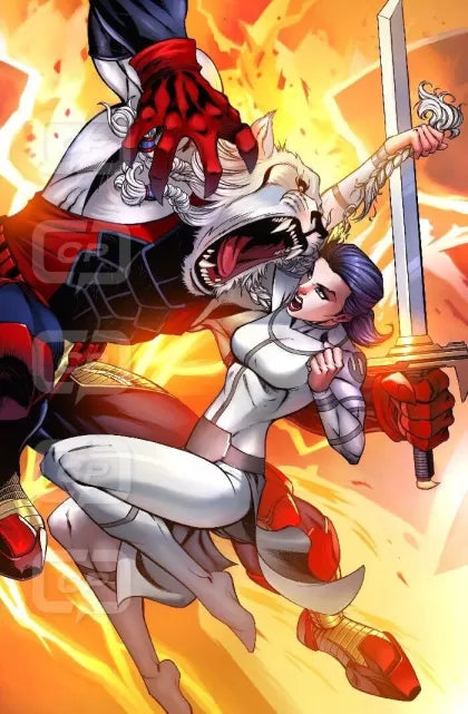 Invincible Universe: Battle Beast #7N - Ryan Kincaid & Marat Mychaels MegaCon Exclusive Variant (Ltd. 1000)