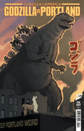 Godzilla vs. America: Portland #1B - Caitlin Yarsky Variant